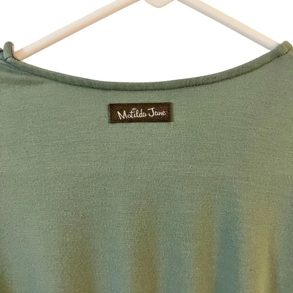 Matilda Jane Resting Day Romper Green Jumpsuit Jumper girls size 10 - Picture 9 of 9